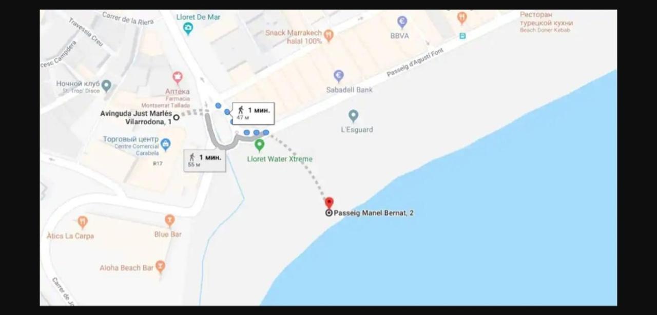 Apartamento Con Terraza Vistas Al Mar Lloret de Mar Eksteriør billede